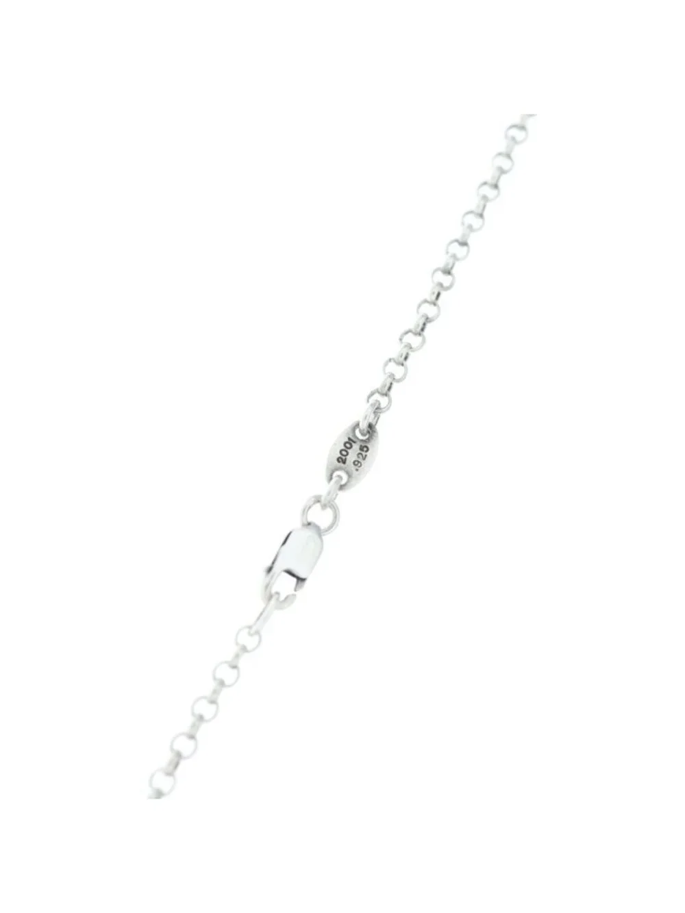 Chrome Hearts Neckchain Roll Chain Necklace Silver